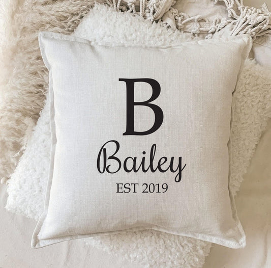 CUSHION | PERSONALIZED PILLOW