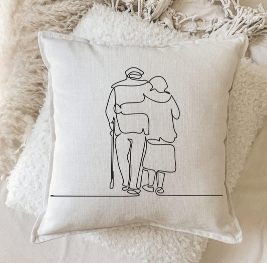 CUSHION | GROWING OLD TOGETHER