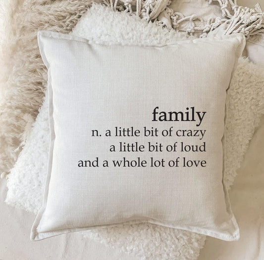 CUSHION | DEFINITION OF FAMILY