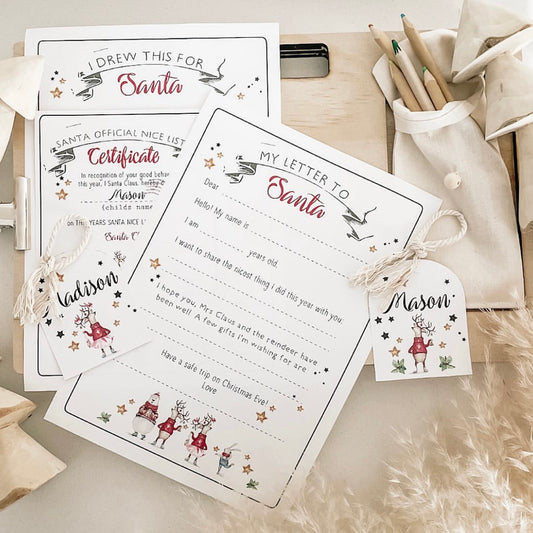 MARVIN AND MOLLY | PERSONALIZED LETTER SET